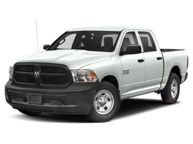 2014 RAM 1500 Tradesman in Bright White Clearcoat — front three-quarter view