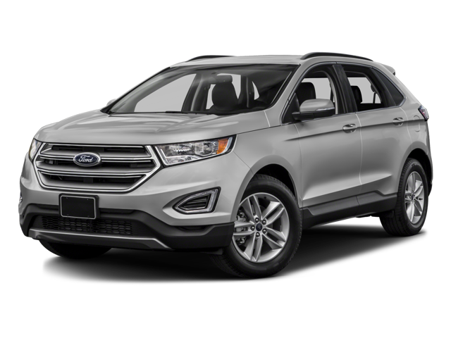2017 Ford Edge SEL in Magnetic Metallic — front three-quarter view