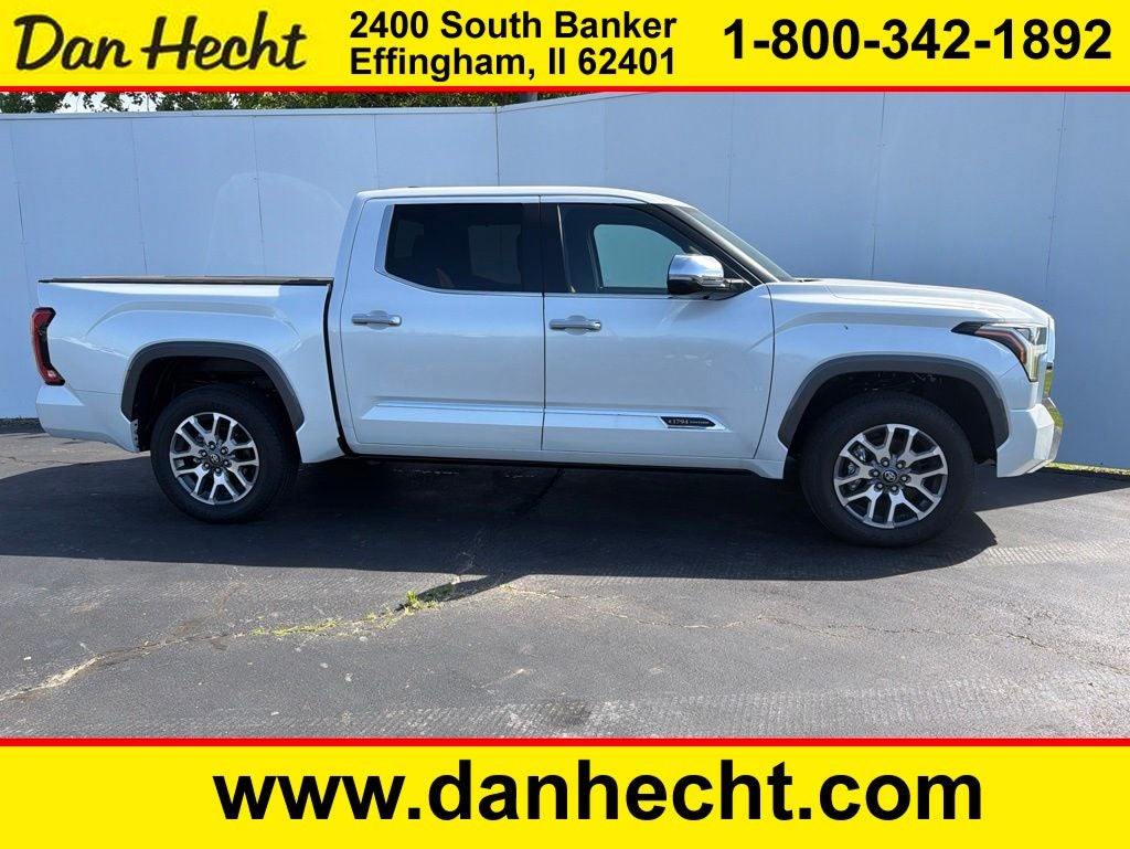 2026 Toyota Tundra 1794 in Wind Chill Prl — front three-quarter view