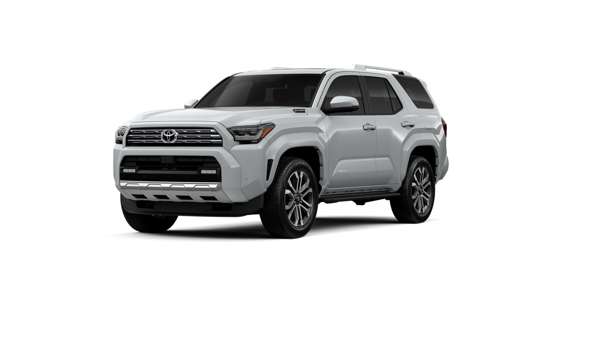 2026 Toyota 4Runner i-FORCE MAX Limited i-FORCE MAX in Wind Chill Pearl — front three-quarter view